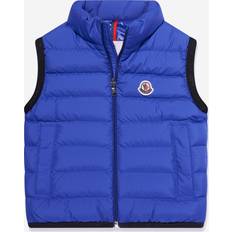 Garçon Gilets Rembourrés Moncler Enfant Big Kids Blue Contrin Down Vest 734 Blue 12Y