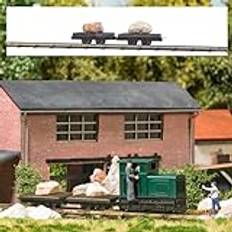 Trains Miniatures Busch 12235 Wagon H0 2 avec blocs de roche