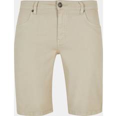 Denim/Jeansstoff - Herren Shorts Urban Classics Denim Shorts Beige