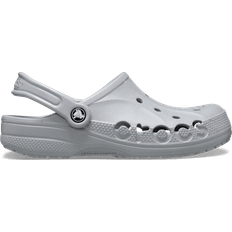 Grau - Unisex Pantoletten Crocs Baya Clog - Light Grey