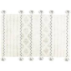 The Linen Yard Tassel Diamond Bath Mat