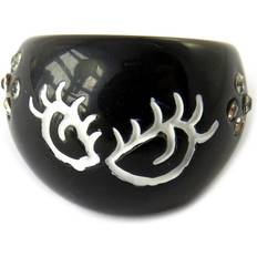 Harts Ringar Les Trésors de Lily Resin ring the Tigress' black