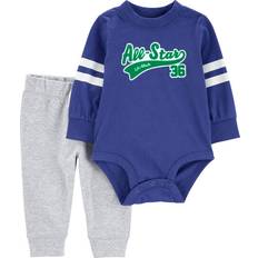 Other Sets Carter's Baby's All-Star Brother Bodysuit Pant Set 2-piece - Blue/Grey