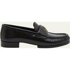 Givenchy Shoes Givenchy 4G loafers in leather BLACK