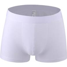 INF Boxershorts bomull för män Mjuka ventilerande kalsonger 4-pack Vit