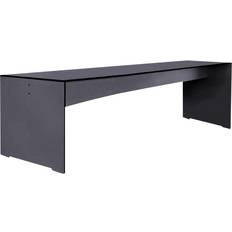 Conmoto Riva Tisch 220 x 70 cm Anthrazit Laminat Mesa de comedor