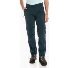 Schöffel Bukser Schöffel Damen Zipp-Off-Hose "Ascona" lang blau