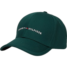 Tommy Hilfiger Green Accessories Tommy Hilfiger Contrast Trim Six Panel Cap - Hunter Green