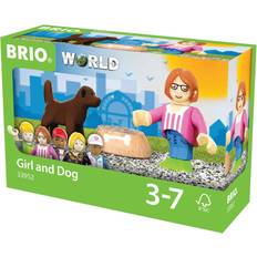 Brio hund BRIO World Girl & Dog 33952