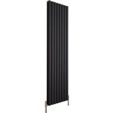 Milano Radiators Milano Aruba Ayre Modern Vertical Double Oval Panel