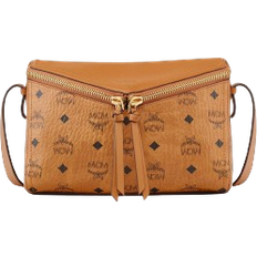 Diamant 3D Shoulder Bag in Visetos - Cognac