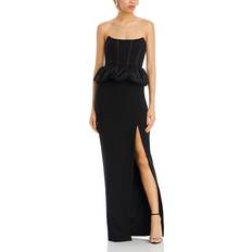 Likely Liana Peplum Gown - Black