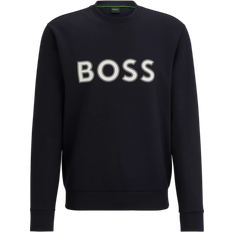 Clothing HUGO BOSS Salbo 1 HD Logo Print Sweatshirt - Black