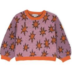 Purple Knitted Sweaters Children's Clothing Stella McCartney Kids Maglia