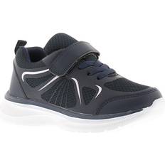 Focus younger boys trainers dylan touch fastening navy