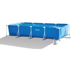 PVC Pools Intex Rectangular Frame Above Ground Pool Set 4.5x2.2x0.83m