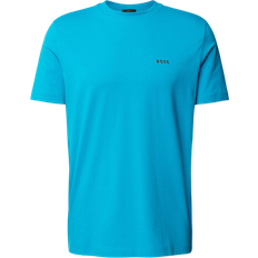 HUGO BOSS Men's Contrast Logo T-Shirt - Turquoise/Aqua