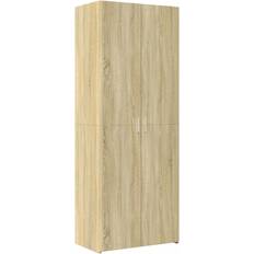 Garderobe skab vidaXL 3281429 Sonoma Oak Garderobeskab 70x185cm