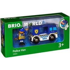 Madera Vehículos de Emergencia BRIO Police Van 33825