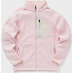 Fleecejacka - Rosa Jackor Columbia Fast Trek IV Fleece Full Zip - Satin Pink/Chalk