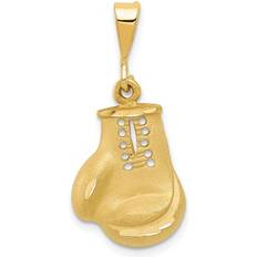 Jewelry Precious Accents 14k gold boxing glove charm 0.6 x in