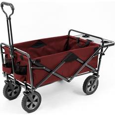 Utility Wagons MacSports Collapsible Outdoor Utility Wagon With Folding