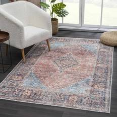 Carpets & Rugs Hauteloom HOLI HOL-2302 6'7"x9' Persian Light Pink, Blue, Yellow, Green, Beige, Red, Orange