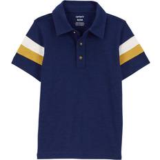 Stripes Polo Shirts Children's Clothing Carter's Toddler Boys Striped Polo Shirt 2T Navy