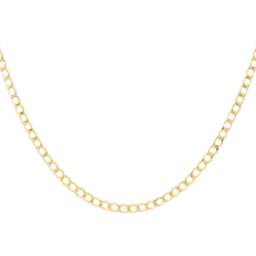 Men Necklaces T.H.Baker Curb Chain Necklace - Gold