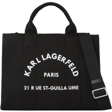 Rue St Guillaume Medium Square Tote Bag - Black