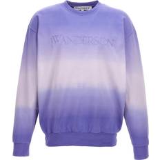 JW Anderson Gradient Embroidered Sweatshirt - Lilac