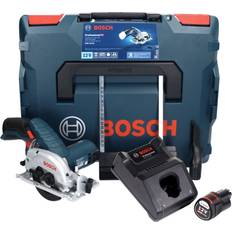 Bosch gks 12v-26 akku handkreissäge 12 v 85 mm 1x akku 3,0 ah lader l-boxx Metall