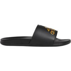 Textile Slides adidas Adilette Comfort - Gold Metallic/Core Black