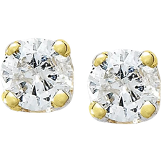 Macy's Gold Earrings Macy's Accent Stud Earrings - Gold/Diamonds