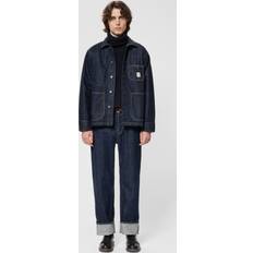 Nudie Jeans Herr Ytterkläder Nudie Jeans Howie Chore Jacket in Blue. M, XL