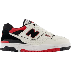 New Balance Unisexo Zapatillas deportivas New Balance 550 M- Sea Salt/Team Red/Black