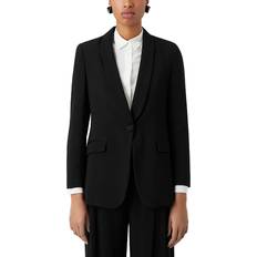 Satin Blazere Emporio Armani Satin Jacket - Sort