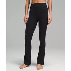 Women - Yoga Pants Lululemon Align™ High-Rise Ribbed Mini-Flare Pants Regular - Black