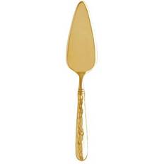 Affettatori di torte Vietri Martellato Gold Tone Pastry Server Affettatore di torte