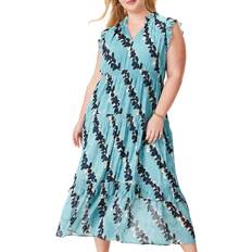 NIC+ZOE Nic Zoe Plus Rolling Reef Dress