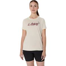 Asics Tops Asics Women's Floral Slogan Short Sleeve Tee