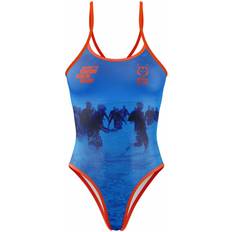 Bademode OTSO Badeanzug Damen Swim Bike Run Bleu