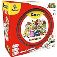 Asmodee Dobble: Super Mario Brädspel Kortspel Spel för barn, vuxna och familj Hastighet och observation Från 6 år 2 till 8 spelare 15 min Flerspråkig version