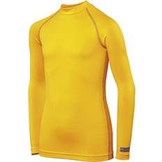 Long Sleeve Thermal Underwear Base Layer Vest Top Yellow 5-6 Years