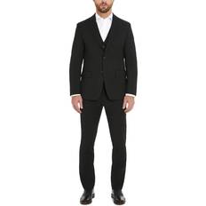 Tommy Hilfiger Suits Tommy Hilfiger Modern Fit Wool Blend Men's Suit Jacket - Black