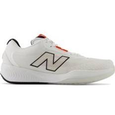 New Balance 40 Chaussures de sport pour raquette New Balance FuelCell 996v6 Synthetic - Blanc/Noir/Rouge