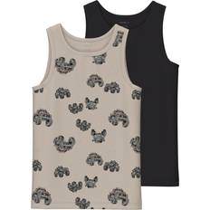 Musta Topit Name It Tank Top 2-Pack - Peyote