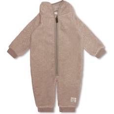 Polyester Bodyer Børnetøj Mini A Ture MATADEL teddyfleece dragt 9440 Beige