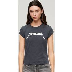 Superdry Classic Metallica Cap Sleeve T-shirt