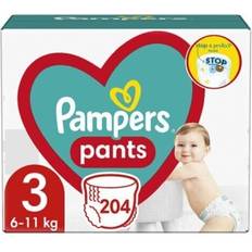 Pampers Bleier Pampers Diapers Pants Size 3 6-11kg 204pcs